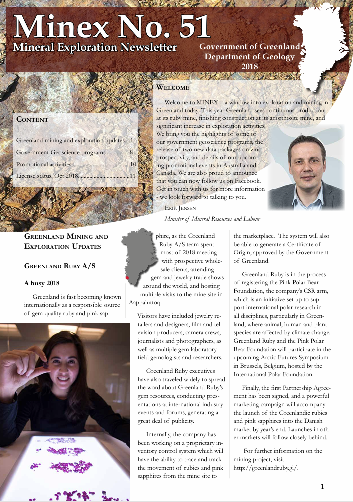 MINEX Newsletter