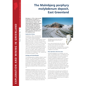Fact Sheet 11: The Malmbjerg porphyry molybdenum deposit, East Greenland