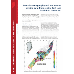 Fact Sheet 31: New airborne geophysical and remote sensing data from central East- and SE Greenland