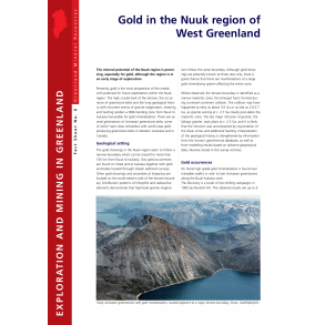 Fact Sheet 6: Gold in the Nuuk region of West Greenland
