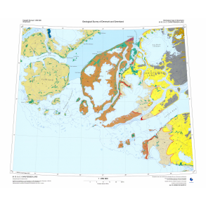 81 .3 J.C. Christensen Land. Geologisk kort, 1:250 000, 2007