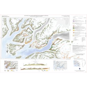 71 V.2 Nord Nuugaatsiaq. Geologisk kort over Gr�nland, 1:100 000, 2022