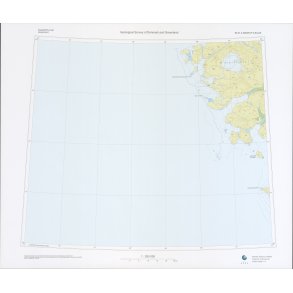 80 �.3 Amdrup Fjelde. Topografisk kort, 1:250 000