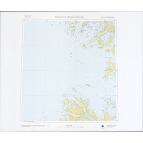 72 �.4a Cecilia Nunatak. Topografisk kort, 1:250 000