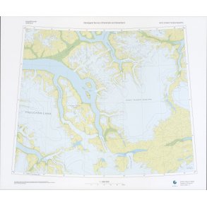 82 �.3 Hans Tausen Iskappe. Topografisk kort, 1:250 000