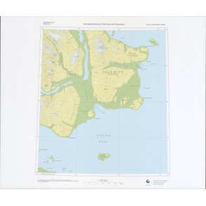 73 �.1 Hold with Hope. Topografisk kort, 1:250 000
