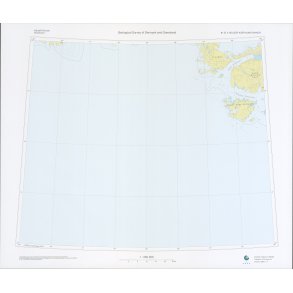 81 �.4 Holger Ki�r Nunatakker. Topografisk kort, 1:250 000