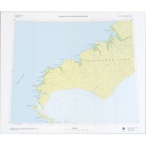78 V.1 Inglefield Land. Topografisk kort, 1:250 000