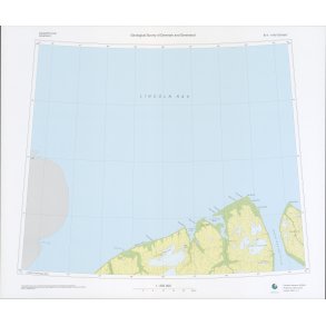 82 V.1 Kap Bryant. Topografisk kort, 1:250 000