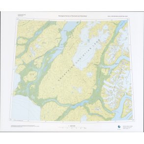 80 �.2 Kronprins Christian Land. Topografisk kort, 1:250 000