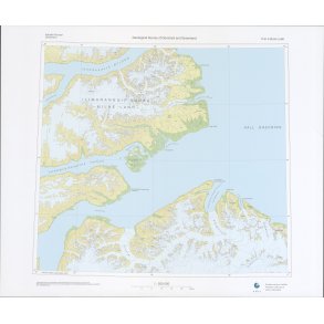 70 .2 Milne Land. Topografisk kort, 1:250 000
