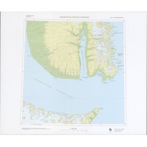 70 .1 Scoresbysund. Topografisk kort, 1:250 000