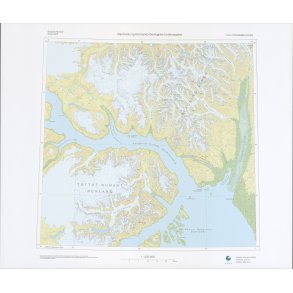 71 .2 Stauning Alper. Topografisk kort, 1:250 000