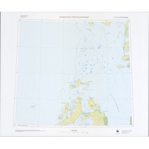 77 �.2a Storstr�mmen. Topografisk kort, 1:250 000