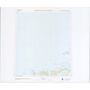 74 �.4 Wilkins Nunatakker. Topografisk kort, 1:250 000