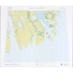 81 V.3 Wulff Land. Topografisk kort, 1:250 000