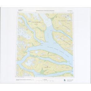 73 �.2 Ymer �. Topografisk kort, 1:250 000