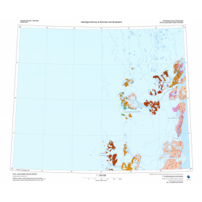 78 .2a Bildse Nunatakker. Geologisk kort, 1:250 000, 2007