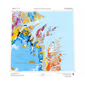 71 .1 Carlsberg Fjord. Geologisk kort, 1:250 000, 2007