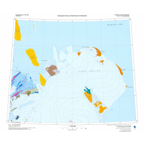 81 .1 Flade Isblink. Geologisk kort, 1:250 000, 2007