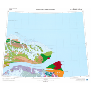 83 .1a Frederick E. Hyde Fjord. Geologisk kort, 1:250 000, 2007