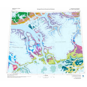 82 .3 Hans Tausen Iskappe. Geologisk kort, 1:250 000, 2007