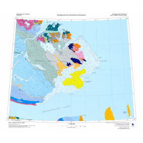 82 .1 Herluf Trolle Land. Geologisk kort, 1:250 000, 2007