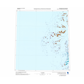 73 .4 Hvidbjrn Nunatakker. Geologisk kort, 1:250 000, 2007