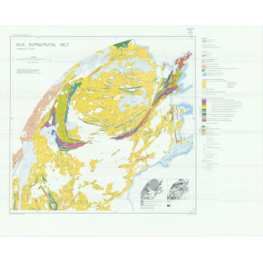 Isua supracrustal belt, 1:40 000, 1985