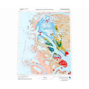 75 .2 Kong Wilhelm Land. Geologisk kort, 1:250 000, 2007