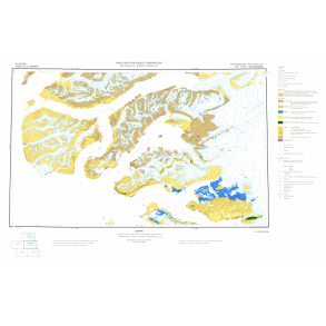 71 V.2 Syd M�rmorilik. Geologisk kort over Gr�nland, 1:100 000, 1970