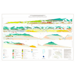 Geological section along the north coast of Nuussuaq, central West Greenland. 1:20 000, 2006