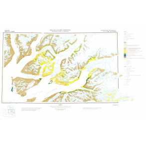 71 V.2 Nord N�g�tsiaq. Geologisk kort over Gr�nland, 1:100 000, 1971