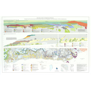 Geological map of south-east coast  of Nuussuaq [...], 1:50 000, 2007