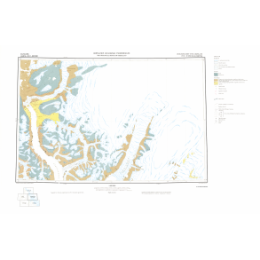 72 V.2 Syd: Pangnert�q. Geologisk kort over Gr�nland, 1:100 000, 1971