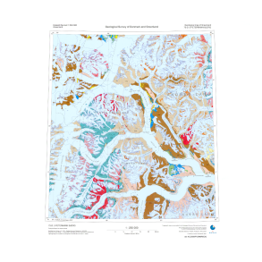 73 .3 Petermann Bjerg. Geologisk kort, 1:250 000, 2007