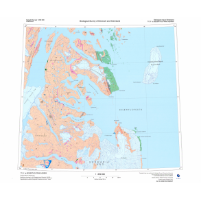 77 .1a Qeqertaq Prins Henrik. Geologisk kort, 1:250 000, 2007