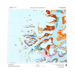 70 .3 Rde fjord. Geologisk kort, 1:250 000, 2007