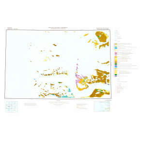 70 �.4 Nord Rolige Br�. Geologisk kort over Gr�nland, 1:100 000, 1977