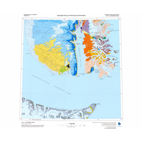 70 .1 Scoresby Sund. Geologisk kort, 1:250 000, 2007