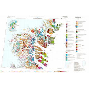 Sheet 11, Kong Oscar Fjord, Geologisk kort 1:500 000, 2001