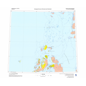 77 .2a Storstrmmen. Geologisk kort, 1:250 000, 2007