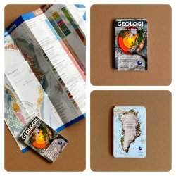 GEOLOGI: Viden vi lever af - mini foldekort over Grnland